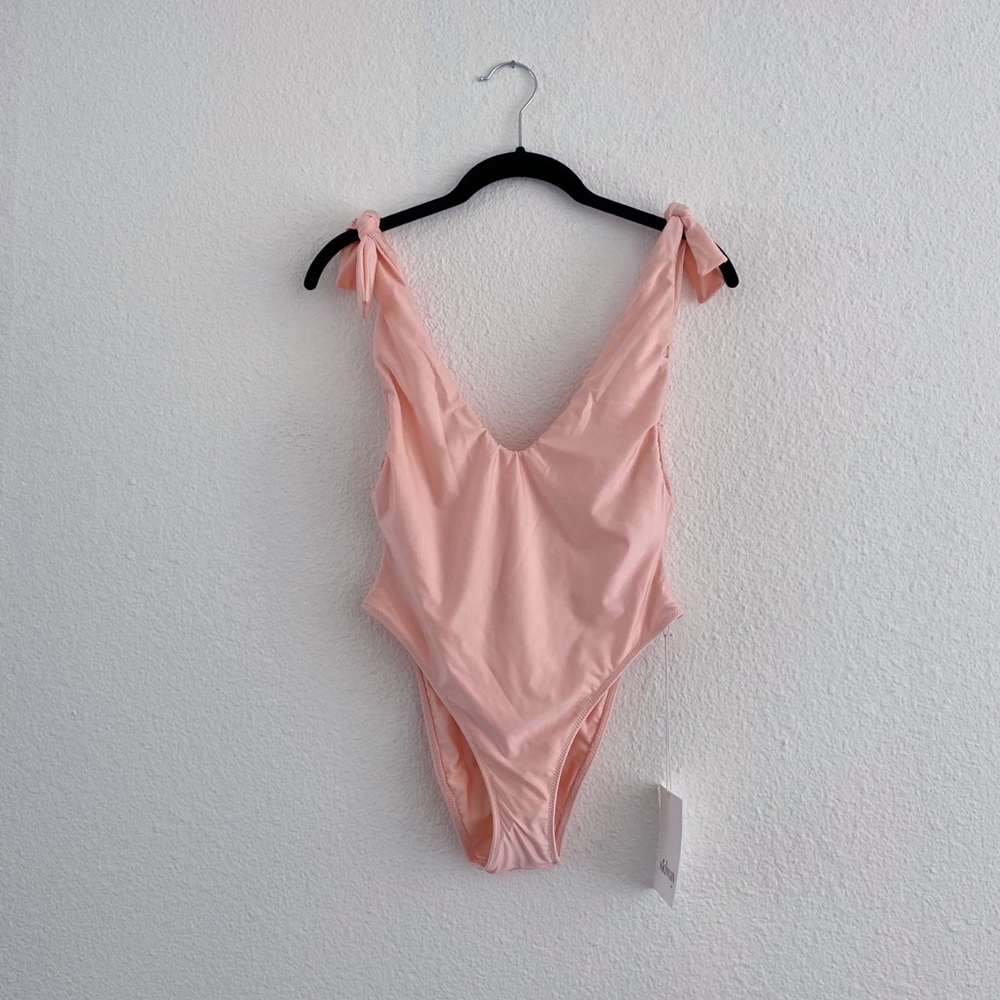 NWT sidway anderson one piece baby pink